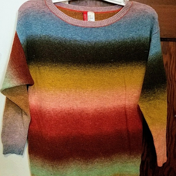 H&m rainbow sweater Clearance